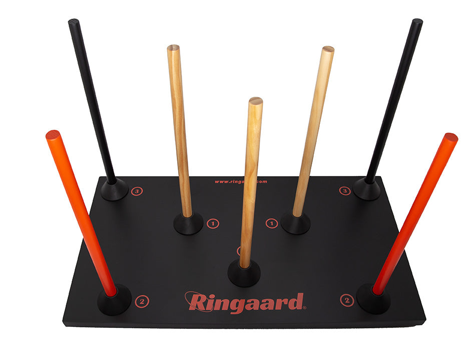 Ringaard platform and scoring sticks
